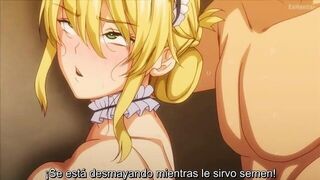 Members Only [SUB ESP] No Waifu No Life! CAP 1-2 (SEX SCENES) FULL HD! [60 FPS] - Ebony — goes full intensity
