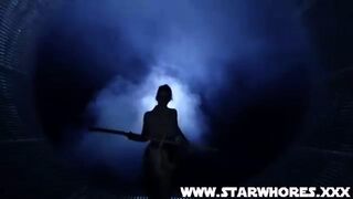 Explosive Drop Force Awakens Star Wars XXX — dives straight into the action