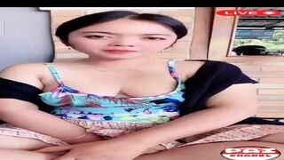 Members Only Neng Susi Live Sambil Jaga Toko Pinggir Jalan — keeps it hot without a break