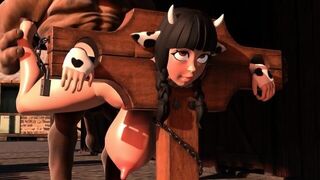 Exclusive Cow Helping Out A Bull — pulls you deeper every second