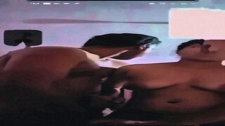 Craving Unleashed Malayali Husband And Wife Making Out In Front Of Friends On Video Call — doesn't let you look away