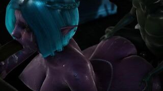 Fresh Release Dark Elf Gang Banged By Goblins — goes straight for your desires