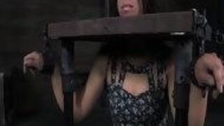 Hot Right Now Bounded Submissive Mouth Stretch Open — takes your breath in stages