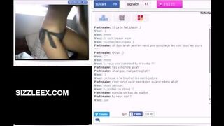 Ultimate Tease Omegle French Simulates An Orgasm (with Sound) — dives straight into the action