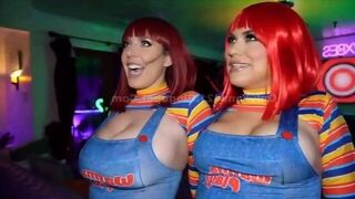 You Need to See This Angela-Halloween-BBC-Threesome - Angela White — sinks in perfectly