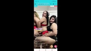 Must Watch Rajsi Verma , Lovepreet Kaur And Ritu Rai Lesbian Live Show — keeps the tension high