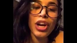 Lips Locked brunette makes a live — keeps you aching for more