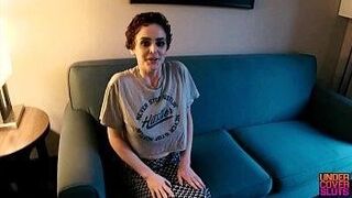 Just Released Big Tit Camera Girl Tries Porn Pt4 — rides the rhythm perfectly