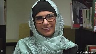 Uncensored Cut The cute and eccentric Mia Khalifa is in a library Playing With Herself — touches every nerve