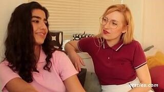 Private Pleasure 2 Smoking Amateur Babes Have Strap On Lesbian Fuck — melts away inhibition