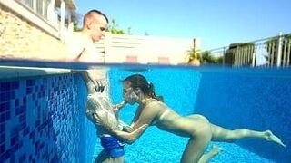 Can't Be Missed Mona Blue Fucks her step brother in the pool — draws you in completely