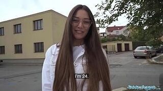 Strictly Adult Public Agent They fuck in a public swimming area with other walking around — is pure release from start to finish