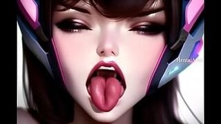 Just Released cum on this gamer girls face — gives fans exactly what they want