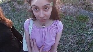 You Know You Want It I fuck and cum with two s that return from school OUTDOOR POV THREESOME — keeps your pulse racing