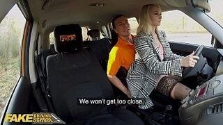 For Your Eyes Only Fake Driving School hot blonde sexy european super babe fucked — ignites the screen