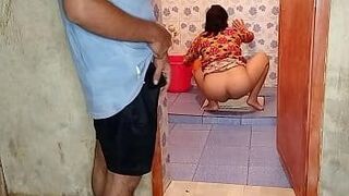 Hot Alert step Sister In Law Caught Brother Masturbating Secretly Watching Her In Bathroom Then She Fucked Hard In Doggy — knows how to push buttons