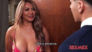 No Limits Tonight SEXMEX - MY FRIEND'S STEPMOM . SANDRA PAOLA — takes control and doesn't hold back