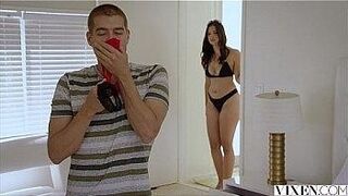 Hard to Resist VIXEN teen babe fucked hard — isn't afraid to go further