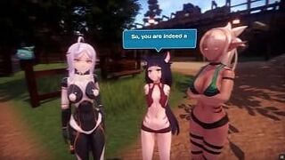 Red-Hot Premiere Monster Girl Island [porn games selected by the fans] Ep.2 seducing hot blonde elf with beautiful green eyes — saturates the senses