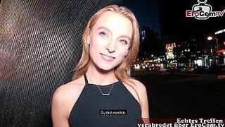 Undeniably Hot young student teen make Blinddate casting she dont understand german - Userdate Pickup — sinks in perfectly