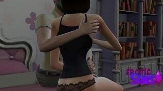 Explosive Drop The Sims 4 - step Daddy Bangs Daughter — pushes erotic limits