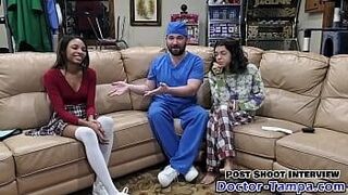 Fresh Release Become Doctor Tampa To, Give Gorgeous Ebony Solana First Pelvic Checkup In Her Life Courtesy Of Doctor-Tampa.com — moves with purpose