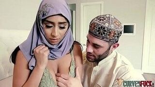 Strictly Adult Big Ass Hijab Girl Violet Myers Gets Facialized After Intense Fuck — explores every inch