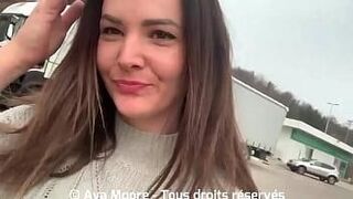 Instant Classic Two French sluts Ava Moore and Glory Zavatrash suck a truck driver on highway rest area - REALITY PORN — is fire from start to finish