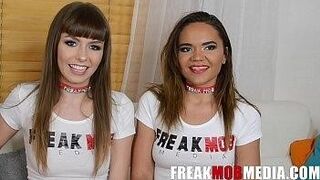 Now Streaming Two sluts shared my big dick real sloppy blowjob — feeds your inner hunger