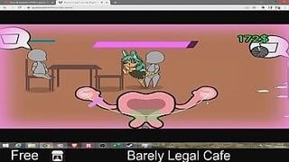Late Night Pick Barely Legal  Cafe (free game itchio ) 18, Adult, Arcade, Furry, Godot, Hentai, minigames, Mouse only, NSFW, Short — pulls no punches