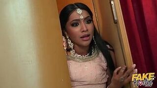 Your Next Obsession FakeHostel The Wish Makers starring Yasmina Kahn and Nuria Millan - hot Asian girls threesome with orgasmic hard sex and fantasy costumes — knows how to tease and please