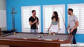 Your Next Obsession Threesome lover Lana Rhoades takes two cocks at once! - Naughty America — saturates the senses
