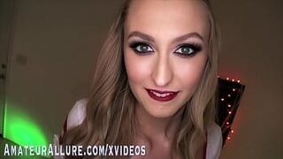 Pure Desire Hot blonde nurse and a rock hard meat pole — turns up the seduction