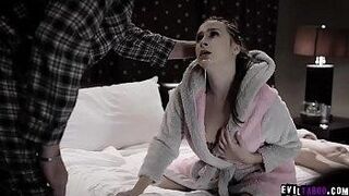 Only Here Horny stepdad likes fucking her sexy stepdauther — hits all the right spots