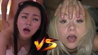 Limited Release SLUT BATTLE - Rae Lil Black VS Marilyn Sugar - Who Is Better? You Decide! — goes for the finish