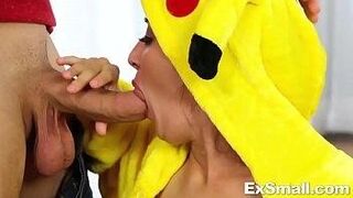 Seduction Begins Small girl giving blowjob and boned by nice cock in this great XXX scene. — makes every second count