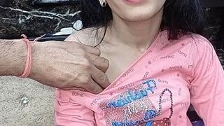 Ultimate Tease Husband wife first night sex with hindi audio HD SLIM GIRL  Suhag rat sex part 1 — paints lust with every second