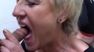 Exclusive Milf amateur video wants nice dicks and sons put it in his mouth in the bathroom — delivers edge-to-edge excitement