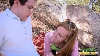 Explosive Drop PublicHandjobs - Redhead Kierra Wilde lights the park on fire with her public dick jerking — | kierra rush | plays to your instincts