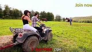 Lips Locked 3-WayPorn - Hot Sex Outside The Family Farm — | bia miranda fudendo | flows with raw desire