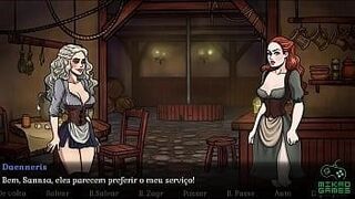 Don't Miss Game of Thrones parody game ep 18 Daenerys and Sansa Stark serving me boob drink at the bar — | comics18 | floods the senses