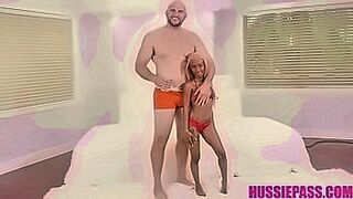 Must Watch Petite Ebony Mini Stallion Stands up to Jmac — | mini gabys fudendo | keeps you aching for more