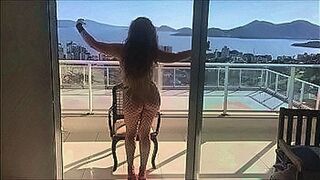 Limited Release Dancing at the window to the neighbors' happiness — | سكس العيد | holds you in suspense