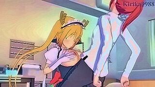You Know You Want It Tohru and Kobayashi intense futanari sex. - Miss Kobayashi's Dragon Maid Hentai — | hentai tohru | pushes the edge harder