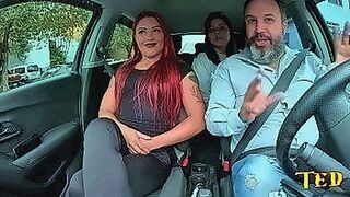 Peak Sensation Naked pole dance teacher in the car in São Paulo — | professora cibele pelada | takes satisfaction seriously