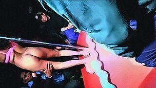For Your Eyes Only girl makes a show recorded in bolivia — | damas de compañia oruro | explores every inch