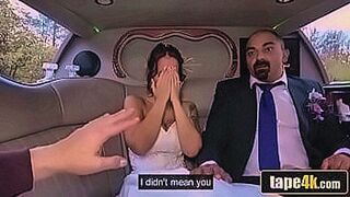 Seduction Begins Cuckold Anal Sex With a Total Stranger In a Wedding Limo — | سكس عروسه | builds pressure like art