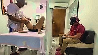 Explosive Drop Husband Waits Next Door While His Beautiful Wife Is Having Erotic Massages Performed on Her Body by a Pervert Posing as a Physiotherapist Doctor — | masajes eróticos | owns your attention