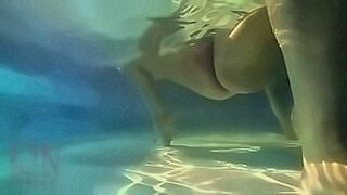 Hard to Resist Elegant and flexible babe, swimming underwater in the outdoor swimming pool. — | erobideo | keeps it hot without a break
