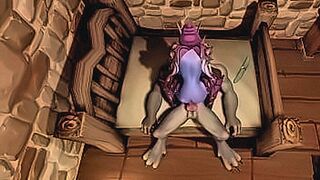 Lips Locked Elf fucks a Werewolf — | max the elf | keeps the tension high